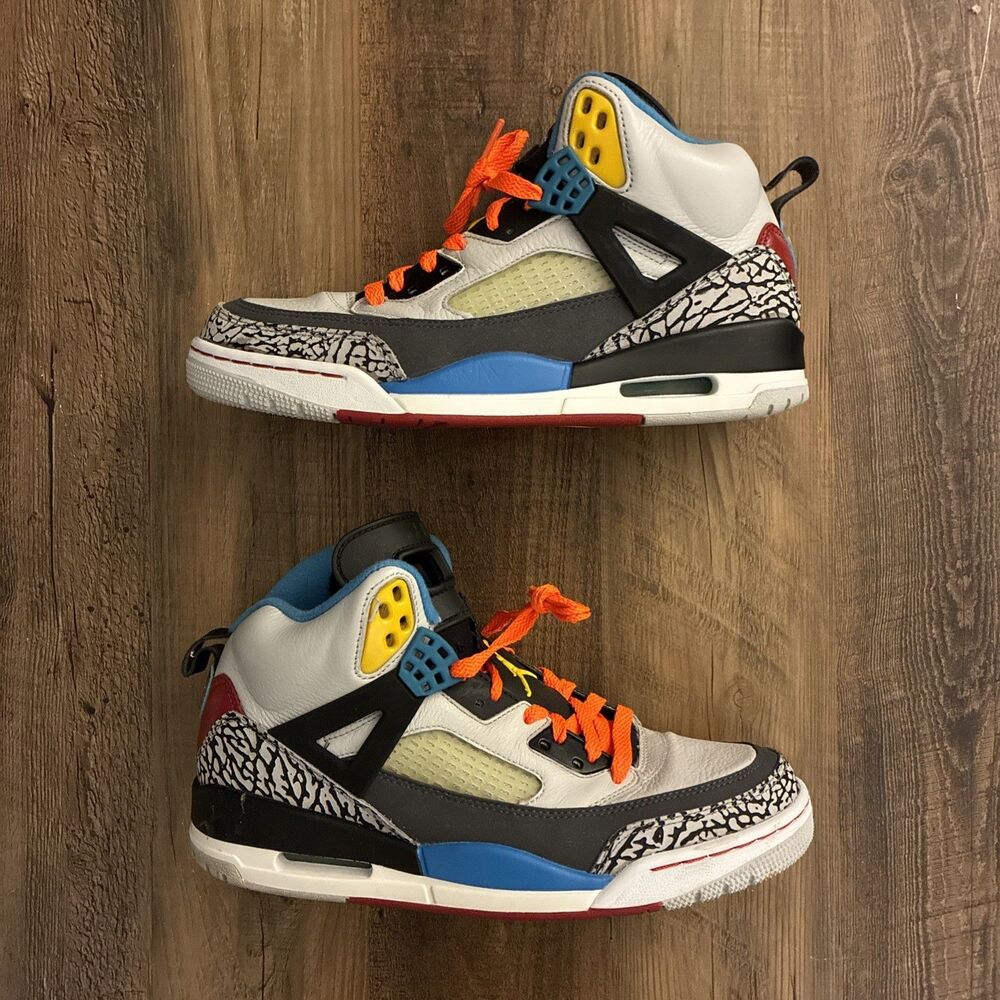 2012 Nike Air Jordan Spizike Bordeaux Gray Men Size 8.5 Shoes 315371-070